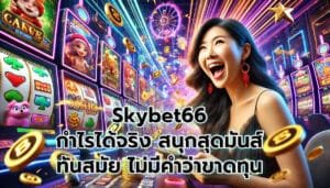 Skybet66 กำไรได้จริง สนุกสุดมันส์ ทันสมัย ไม่มีคำว่าขาดทุน-7